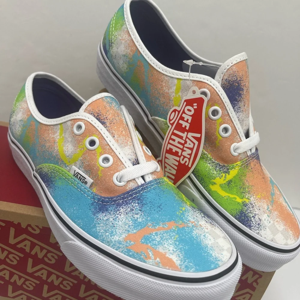 Vans Men’s Authentic (Retro Mart) Multi/True White Sneakers
VN0A348A40L - Picture 6 of 16
